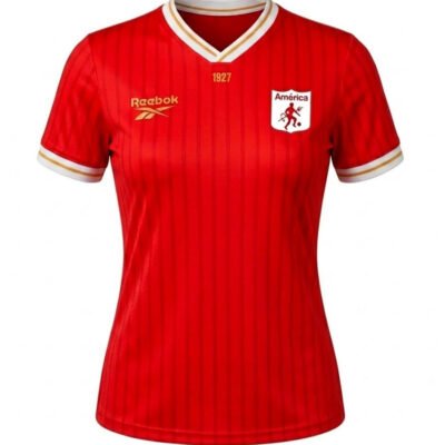 Camiseta Oficial América de Cali Local para Mujer Reebok Roja